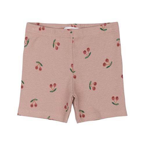 The New Siblings GOTS Oona Ribbede Shorts Adobe Rose Aop Adobe Rose  92 cm  Lyserød  92 cm  Piger