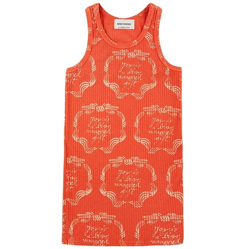 Bobo Choses Ribbon Gift All Over Midi Kjole Red 10-11 Y  Rød  10-11 år  Piger