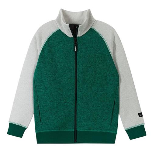 Reima Fleecetrøje, Neulomus-Deeper Green 104cm  Grøn  104 cm  Drenge, Piger
