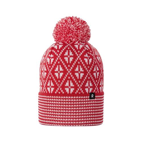 Reima Beanie - Kuurassa i Tomato red 52 cm  Rød  52 cm  Drenge, Piger