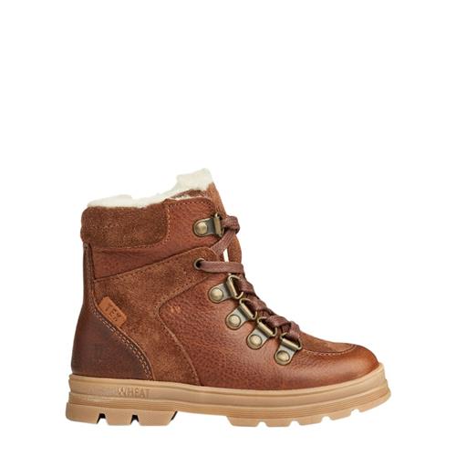 Wheat Toni Tex Cognac Snow Støvler med Hiker-9002 Design 29 EU  Brun  29 EU  Drenge, Piger