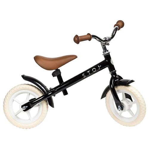 Stoy 10" Vintage Balancecykel Sort 2-4 Y      Drenge, Piger