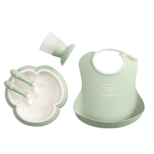 BabyBjörn Baby Dinner Set Powder Green One Size  Grøn  One Size  Drenge, Piger