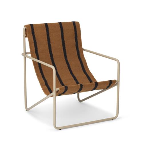 ferm LIVING Desert Lænestol Cashmere/Stripe One Size      Drenge, Piger
