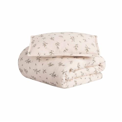 garbo&friends 70 x 80 Muslin Baby Sengetøjssæt Bluebell SE Bluebell One Size    One Size  Drenge, Piger