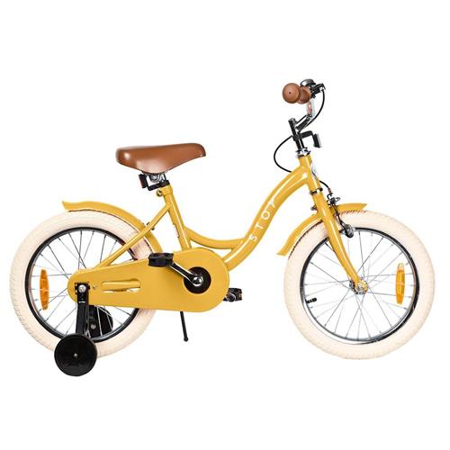 Stoy 16" Vintage Cykel Gul Yellow - 4-6 Y  Gul  One Size  Drenge, Piger