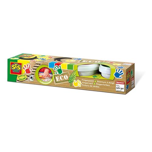 SES Creative ECO Finger Maling 3-6 Y      Drenge, Piger