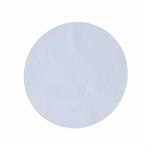 OYOY The World Dækkeserviet Ice Blue One Size      Drenge, Piger