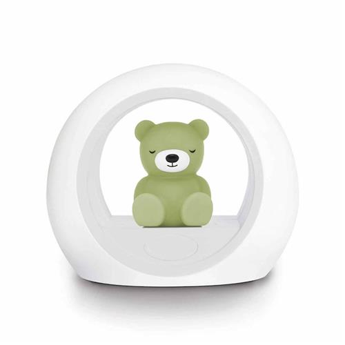 Zazu Billy the Bear Natlampe Grøn One Size      Drenge, Piger
