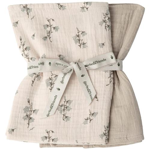 garbo&friends 2-pak Bluebell Muslintæpper Bluebell One Size    One Size  Drenge, Piger