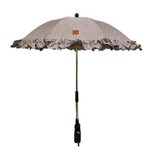 Buddy & Hope Prikket Parasol Taupe One Size      Drenge, Piger