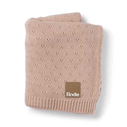 Elodie Pointelle Tæppe Blushing Pink Blushing Pink-One Size  Lyserød  One Size  Piger