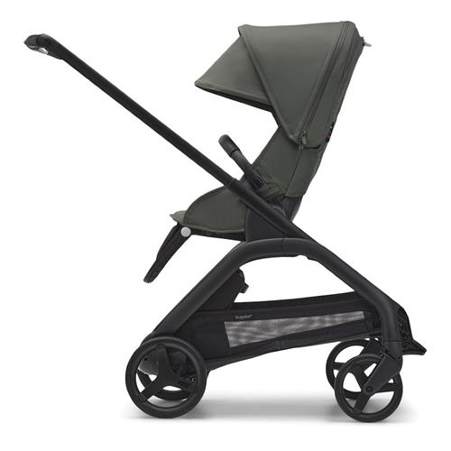 Bugaboo Dragonfly Complete Klapvogn Black/Forest Green Stroller    One Size  Drenge, Piger