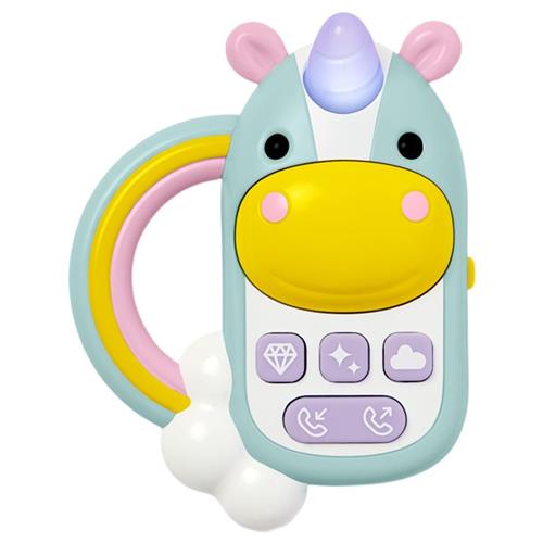 Skip Hop Zoo Telefon Unicorn Muliticolor-OS  Lilla  One Size  Drenge, Piger