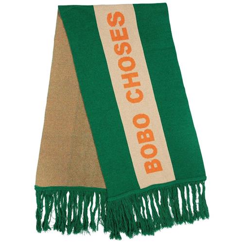 Bobo Choses Strikket Tørklæde Green One Size      Drenge, Piger