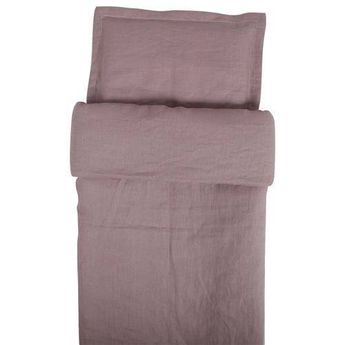 NG Baby Sengesæt linned klapvogn/vugge Dusty Pink One Size      Drenge, Piger