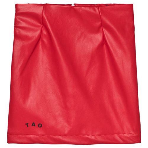 The Animals Observatory Wombat Skirt Red Apple Black Tao 8 Y    8 år  Piger