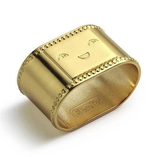 Elodie EAT Servietring Gylden One Size    One Size  Drenge, Piger