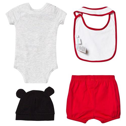 Disney Mickey Mouse Mickey Baby-sæt Multifarvet 1 months    1 måneder  Drenge