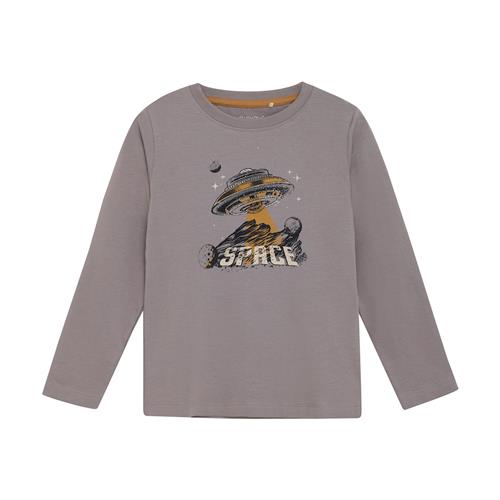 Minymo Langærmet T-shirt Cloudburst  110 cm    110 cm  Drenge