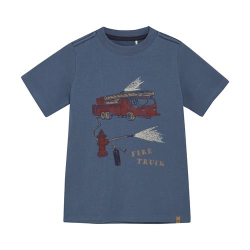 Minymo T-shirt China Blue  122 cm    122 cm  Drenge