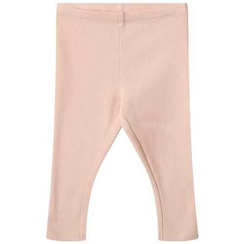 Wheat Rib Leggings Maddy Powder Powder 62 cm  Lyserød  62 cm  Piger