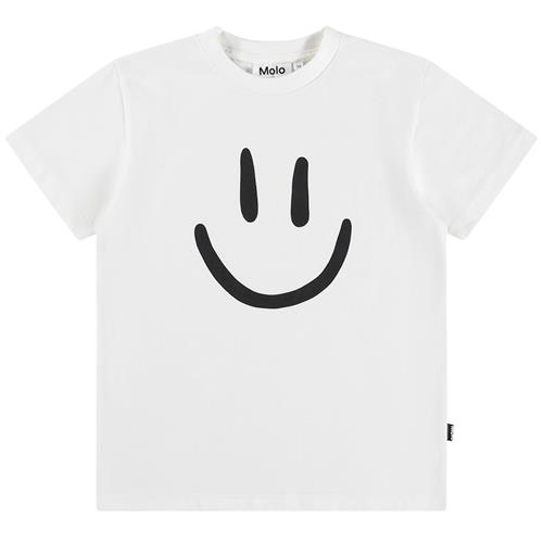 Molo GOTS Roxo T-shirt Crisp White 128 cm    128 cm  Drenge, Piger