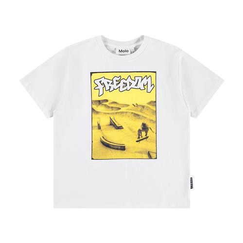 Molo GOTS Riley T-shirt Yellow Skate 122 cm    122 cm  Drenge, Piger