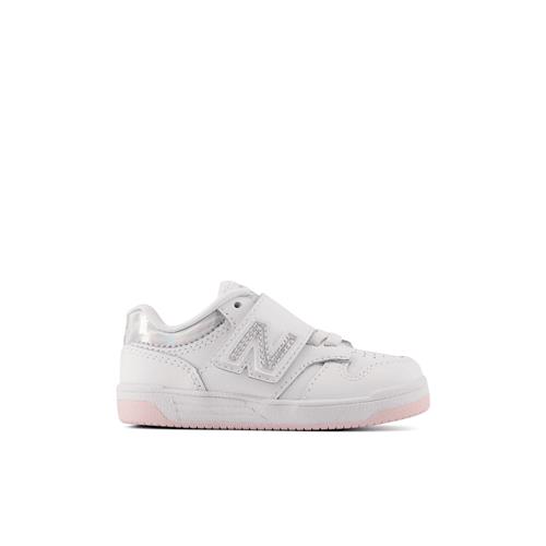 New Balance 480 Kids NEW-B Hook & Loop Sneakers White  White 21.5 EU    21.5 EU  Piger
