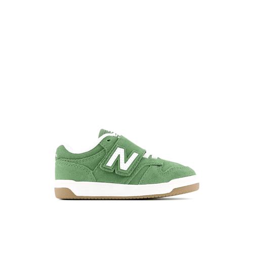 New Balance 480 Kids NEW-B Hook & Loop Sneakers Dark Alpine Green  Dark Alpine Green 21 EU    21 EU  Drenge