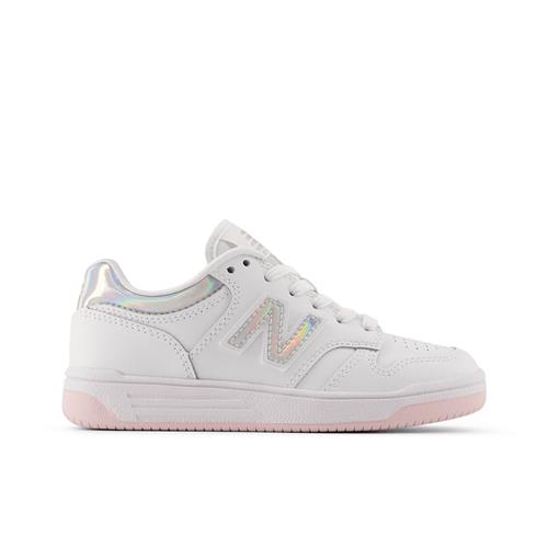 New Balance 480 Kids Lace Sneakers White  White 30 EU    30 EU  Piger