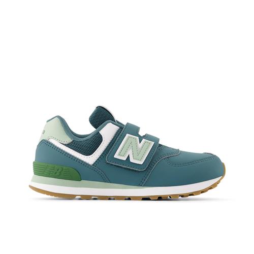 New Balance 574 Kids NEW-B Hook & Loop Sneakers New Spruce  New Spruce 30 EU    30 EU  Drenge
