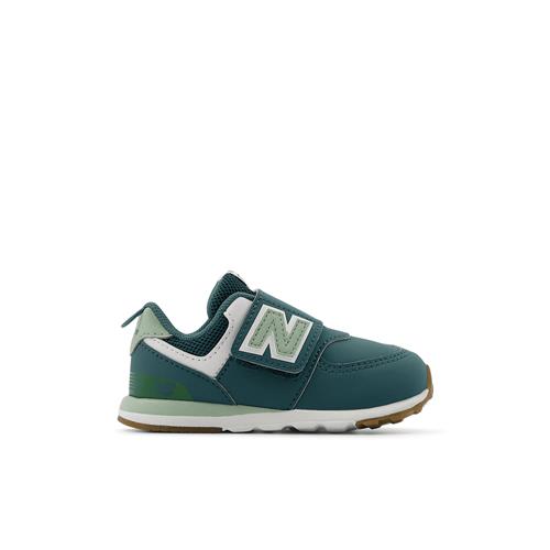 New Balance 574 Kids NEW-B Hook & Loop Sneakers New Spruce  New Spruce 23 EU    23 EU  Drenge