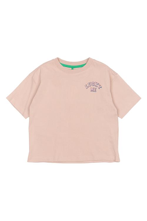 The New Paula T-shirt Adobe Rose  Adobe Rose 9-10 Y  Lyserød  9-10 år  Piger