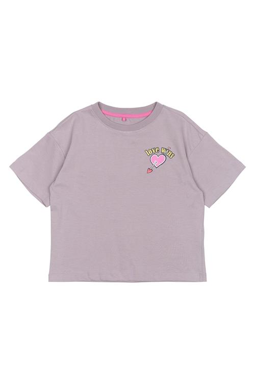 The New Petra T-shirt Gray Ridge  Gray Ridge 3-4 Y  Lilla  3-4 år  Piger
