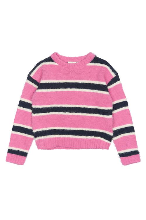 The New Palmina Sweater Ibis Rose Striped  Ibis Rose Striped 9-10 Y  Lyserød  9-10 år  Piger