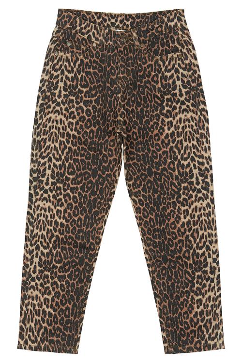 The New Panya Mom Fit Jeans Feather Gray  Feather Gray  5-6 Y  Brun  5-6 år  Piger