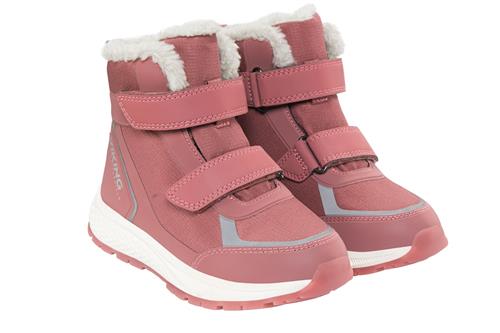 Viking Equip Glow Warm WP 2V Slidstærke Vandtætte Sko Pink  33 EU    33 EU  Piger