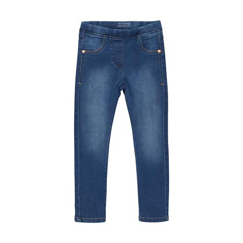 Minymo Power Stretch Jegging Denim blå 116 cm  Marineblå  116 cm  Piger