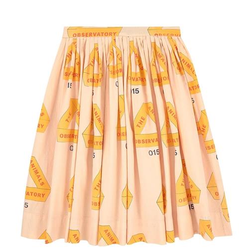 The Animals Observatory Jellyfish Skirt Rose Triangles 2 Y    2 år  Piger