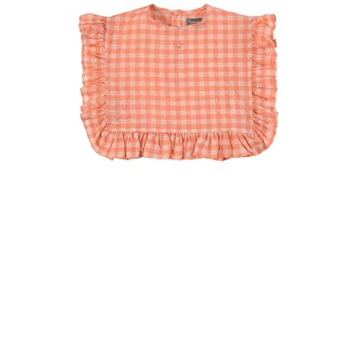 Tocoto Vintage Checkered Top Lyserød 2 Y    2 år  Piger