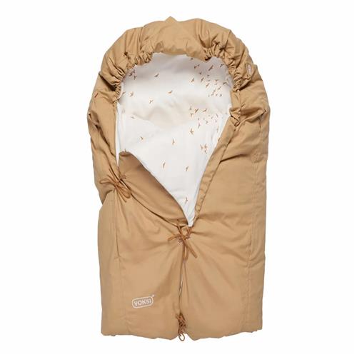 Voksi Classic+ Kørepose Warm Beige Flying One Size    barnevogn  Drenge, Piger