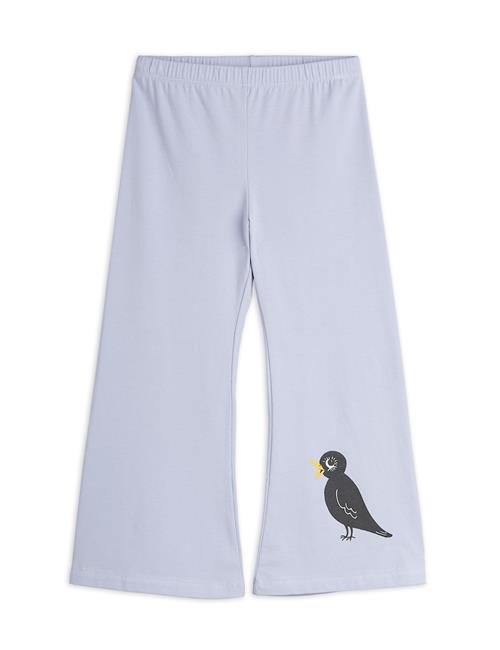 Mini Rodini GOTS Birds Sp Flared Bukser Purple  116/122 cm    116/122 cm  Drenge, Piger