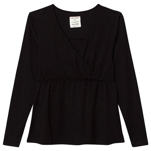 Mom2moM Glow Top Black S    S  Piger