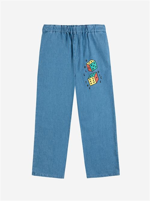 Bobo Choses Roll The Dice Denim-bukser Navy Blue  Navy Blue 10-11 Years  Blå  10-11 år  Drenge