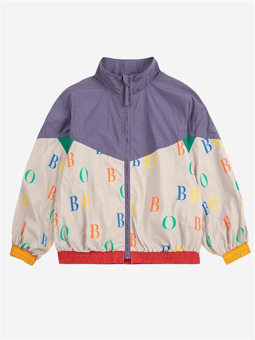 Bobo Choses Multicolor Bobo All Over Træningsjakke Multicolor  Multicolor 4-5 Years  Grå  4-5 år  Drenge