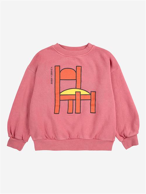 Bobo Choses Chair Sweatshirt Pink  Pink 4-5 Years  Lyserød  4-5 år  Piger