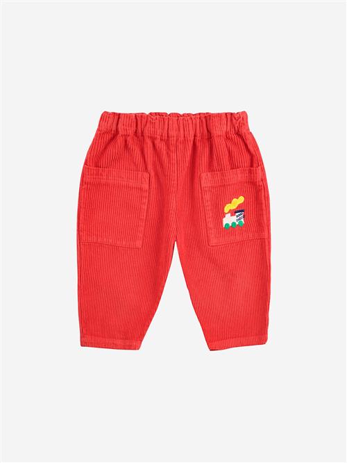 Bobo Choses Bobo Choo Choo Fløjlsbukser Red  Red 12 Months  Rød  12 måneder  Drenge, Piger