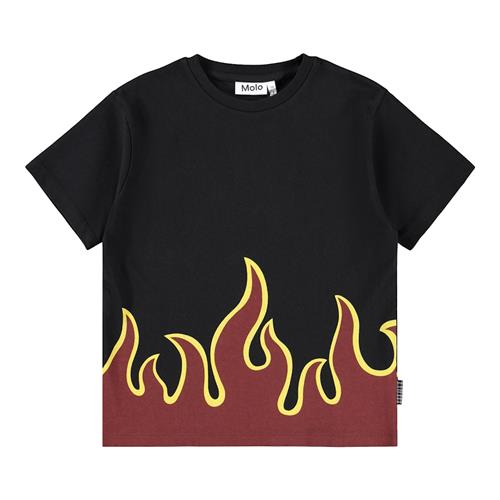 Molo Riley T-shirts Hot  Hot 140 cm  Sort  140 cm  Drenge