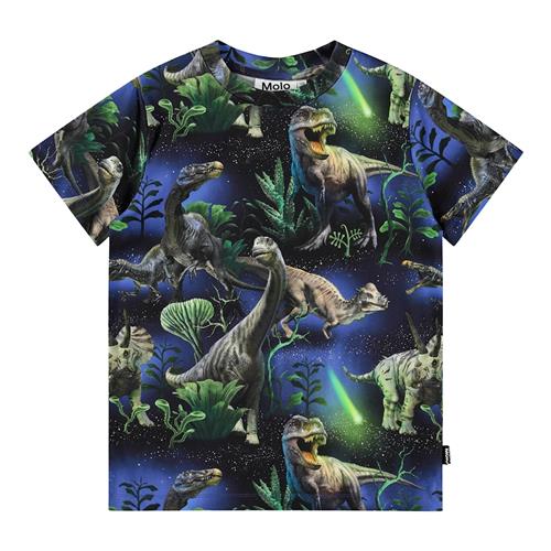Molo Ralphie T-shirt Dinorama  Dinorama 110 cm  Blå  110 cm  Drenge